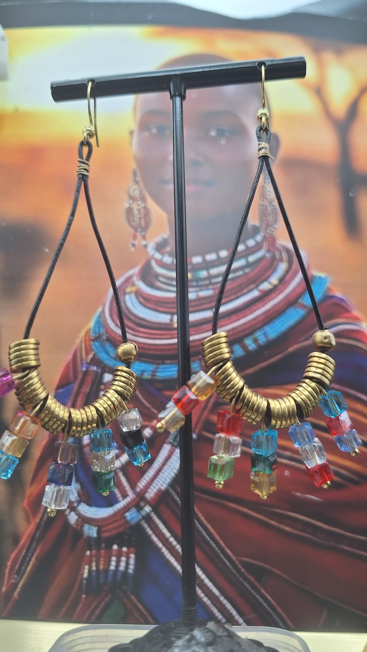 Samburu teardrop earings